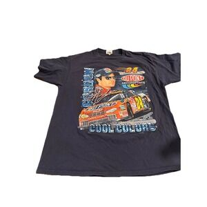 Vintage Jeff Gordon DuPont Motorsports NASCAR  T-Shirt XL Men's AOP Y2K